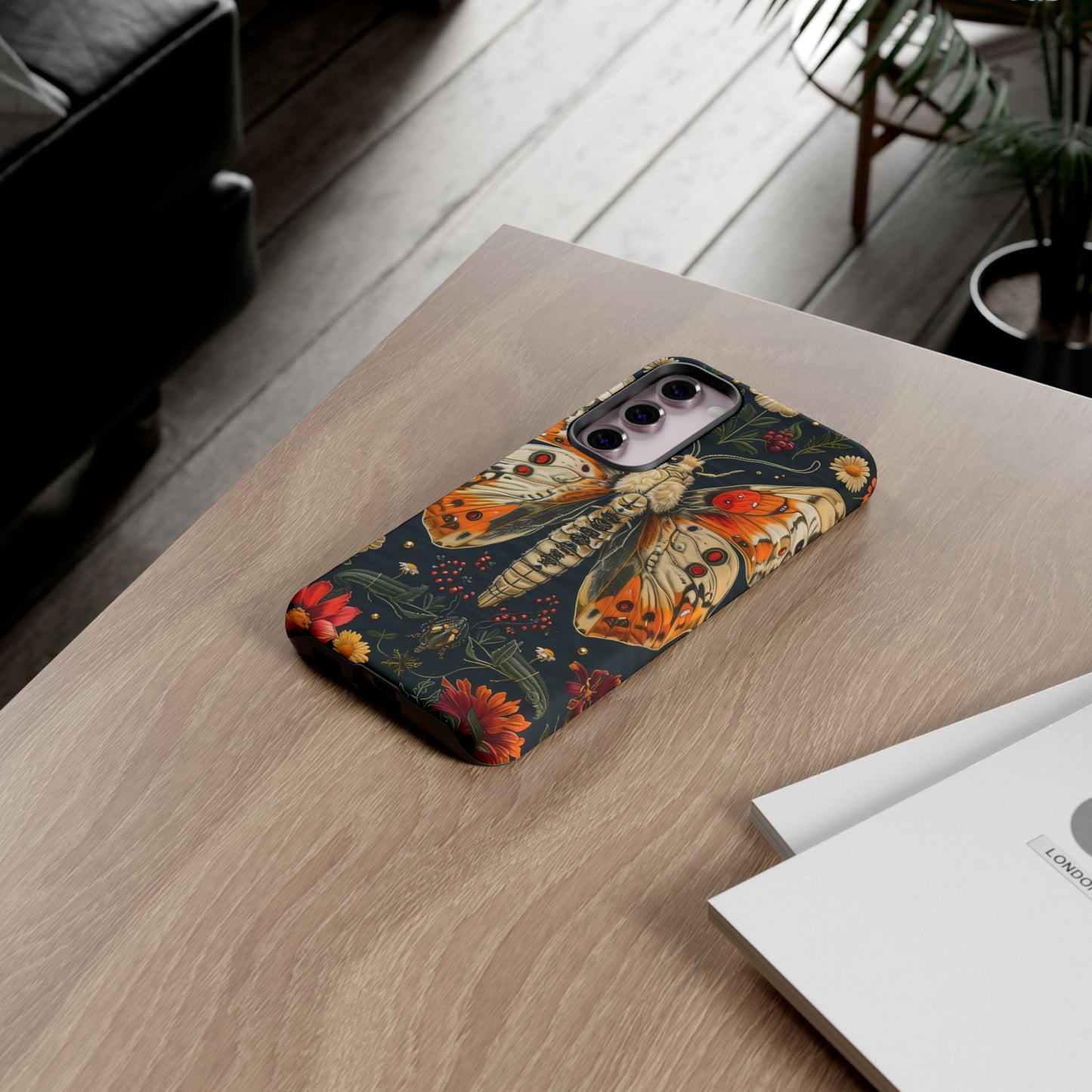 Artistic Butterfly Phone Case for Nature Lovers, Eco-friendly, Gift for Birthdays, Holidays, Unique Cell Phone Accessories