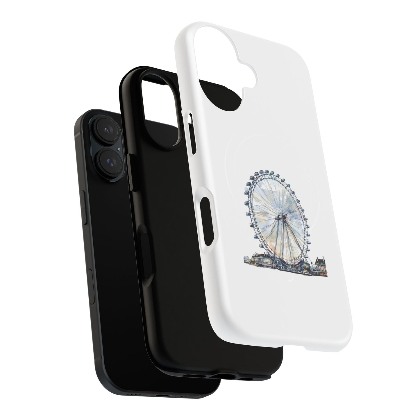Funky Ferris Wheel Magnetic Case | Tough iPhone Cover, Customized Phone Case, Unique Gift, Festival Accessory, Durable Phone Protection