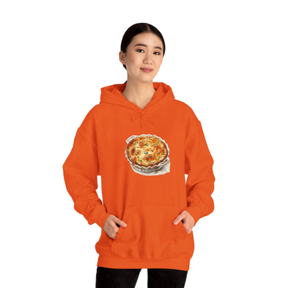 Unisex Heavy Blend™ Hooded Sweatshirt - Savor the Majesty - Iconic British Royal Foods