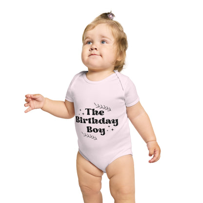 The Birthday Boy Baby Bodysuit - Cute Infant Onesie for Celebrations