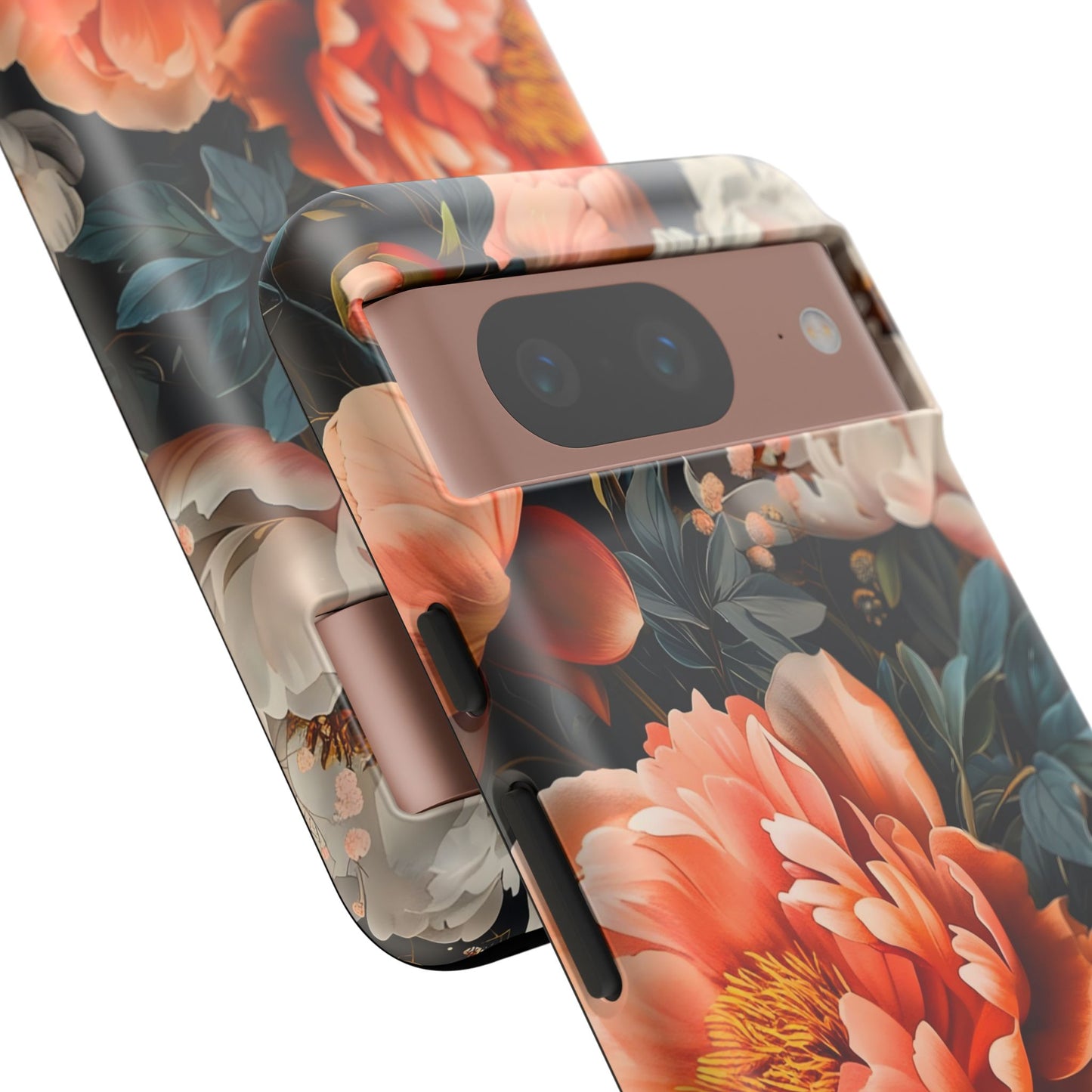 Floral Phone Case - Tough Cases, Durable Cover, Flower Design, Unique Gift, Phone Accessories