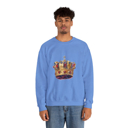 Unisex Heavy Blend™ Crewneck Sweatshirt High Grade - British Royal Crown