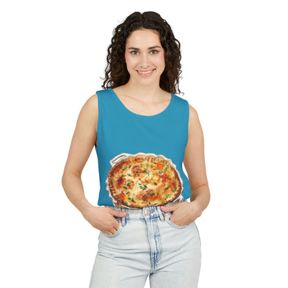 Unisex Garment-Dyed Tank Top - British Delicious Food