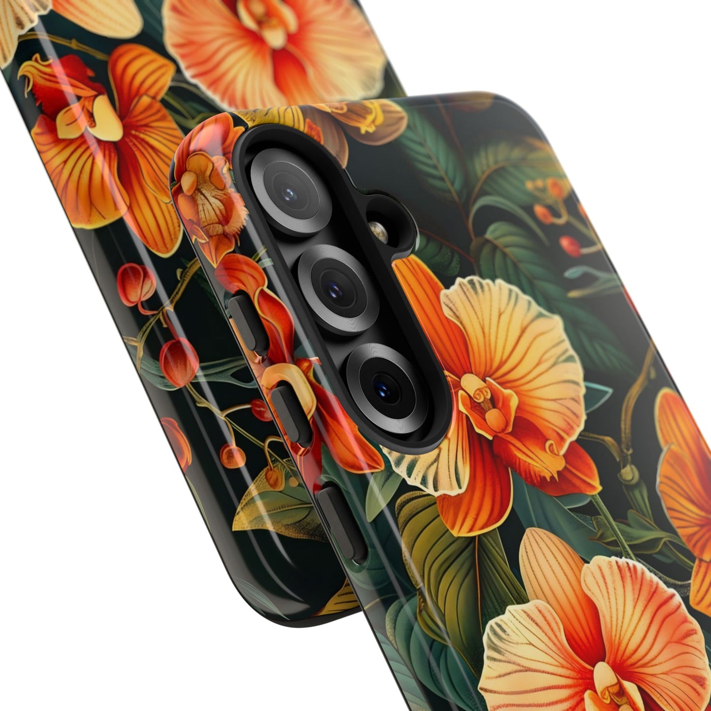 Floral Phone Case - Tough Cases, Protective Cover, Gift for Her, Smartphone Accessory, Floral Design, Nature-Inspired