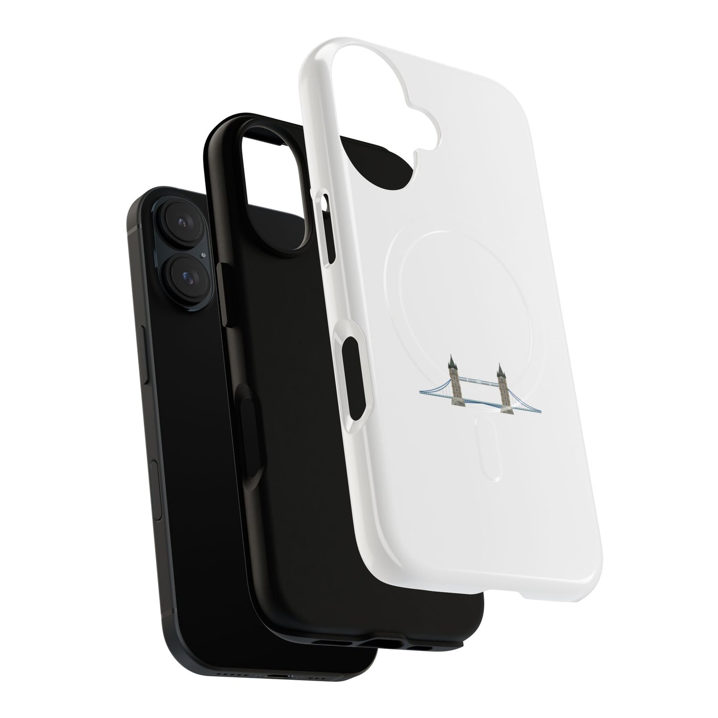 London Bridge Magnetic Phone Case, Tough Mobile Cover, Unique Gifts for Travelers, Personalized Accessories, Stylish Phone Protection