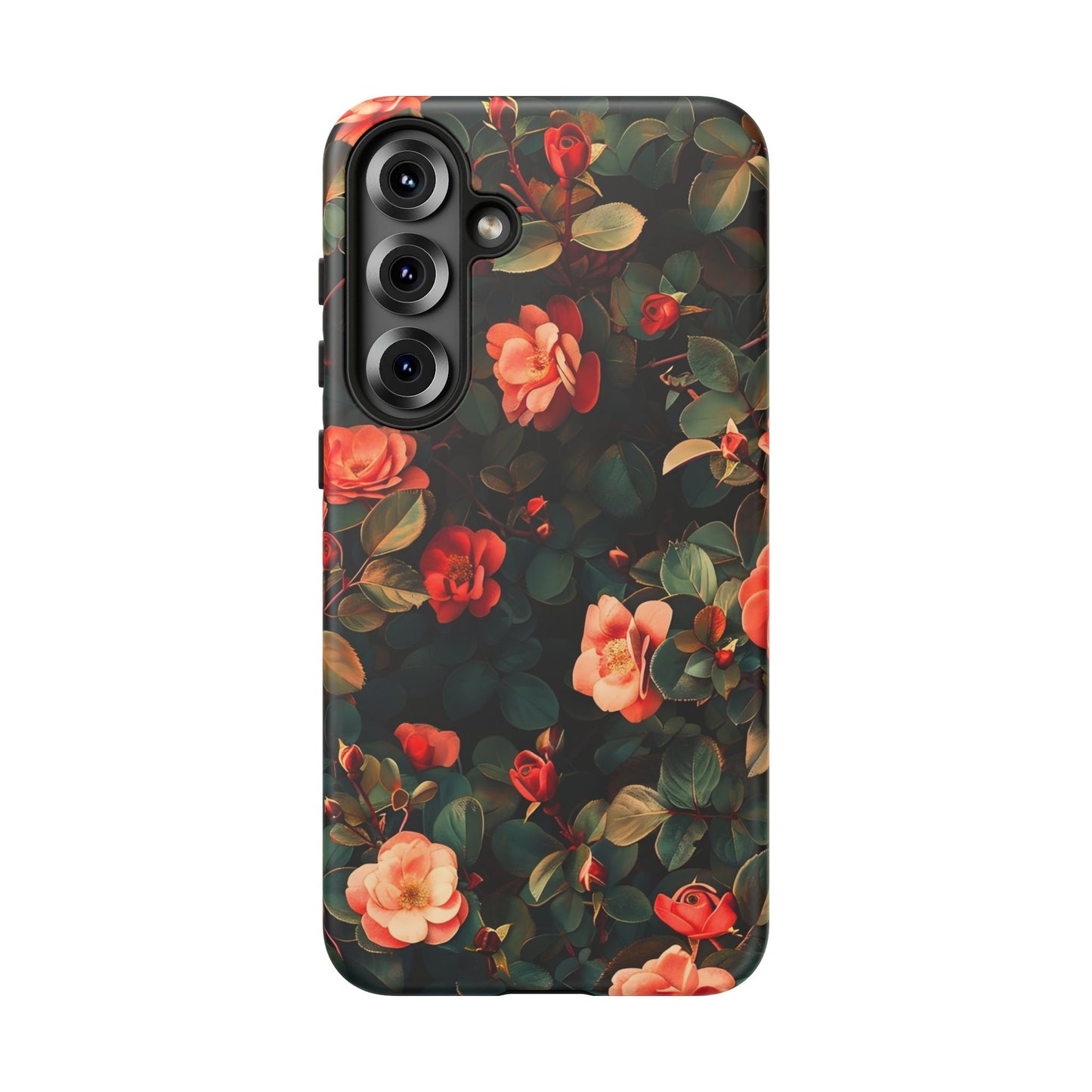 Floral Phone Case - Elegant Floral Design, Tough Protective Case, Perfect Gift for Her, Trendy Phone Accessories, Mother’s Day, Birthday