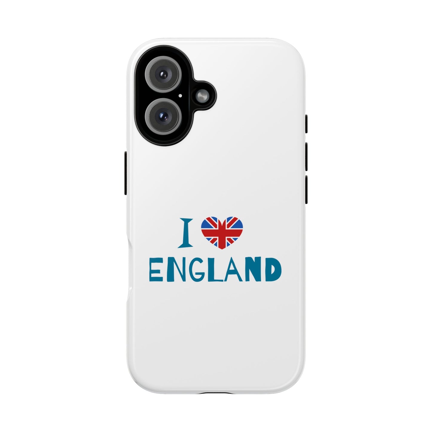 I Love England Phone Case - Stylish Tough Cases for UK Enthusiasts