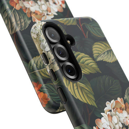 Floral Phone Case - Tough Cases, Nature Lover Gift, Floral Design, Botanical Phone Cover, Stylish Cellphone Accessory, Mother's Day Gift