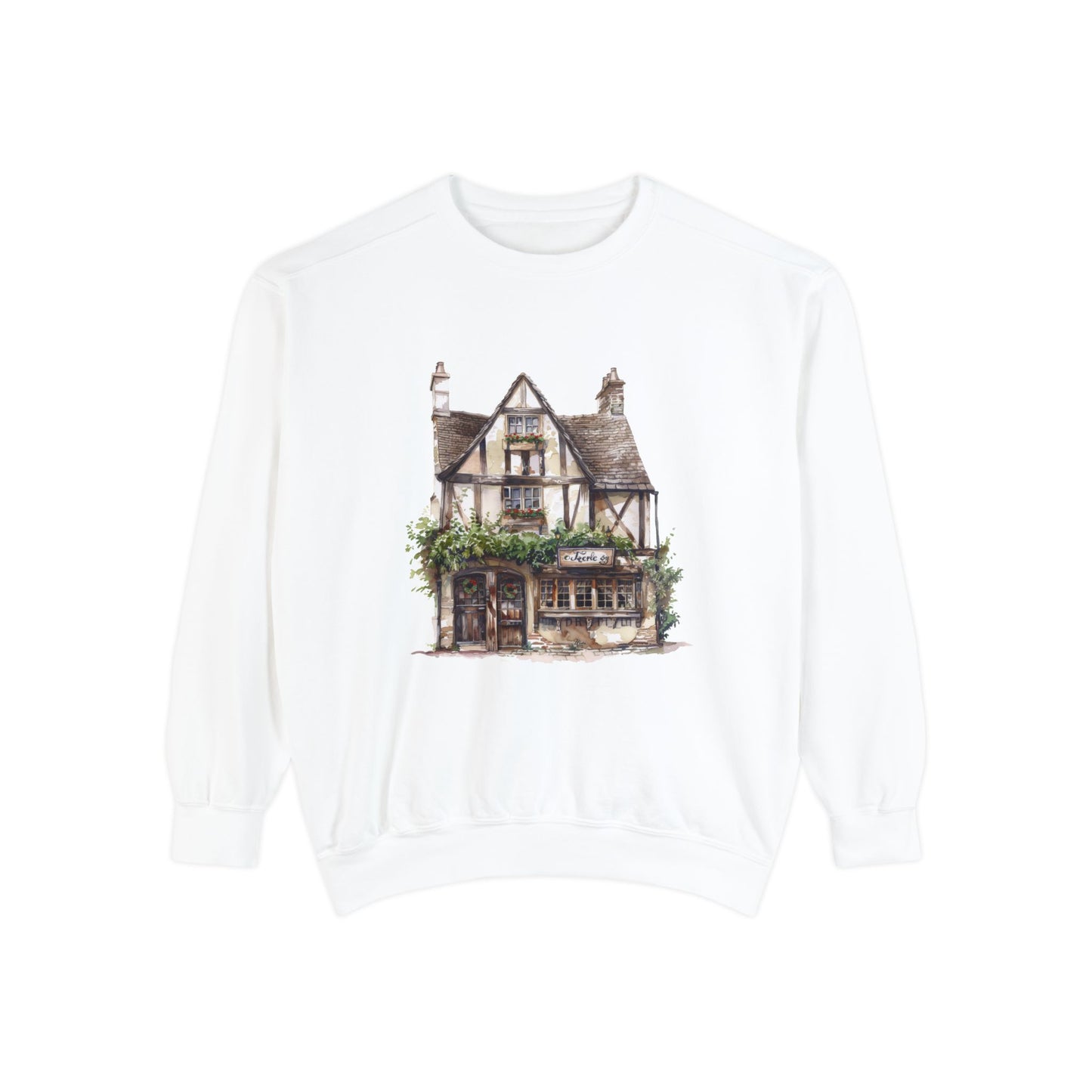 Unisex Garment-Dyed Sweatshirt - British Historic House