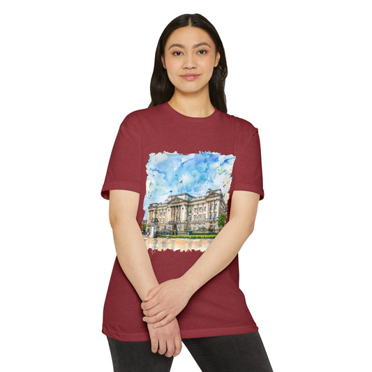 Unisex CVC Jersey T-shirt - England Aesthetics - Embracing Classic British Charm and Style