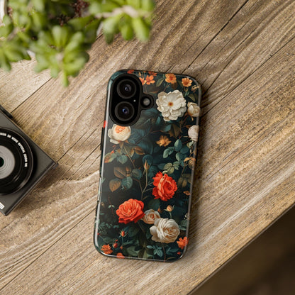 Floral Phone Case | Tough Cases with Elegant Design | Gift for Her, Mother's Day, Birthdays, Personalized, Trendy Tech Accessories