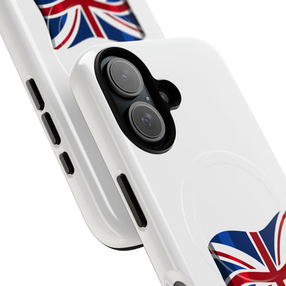 Union Jack Tough Magnetic Case, Durable Phone Cover, British Flag Cell Phone Protector, Gift for UK Lovers, Travel Accessories