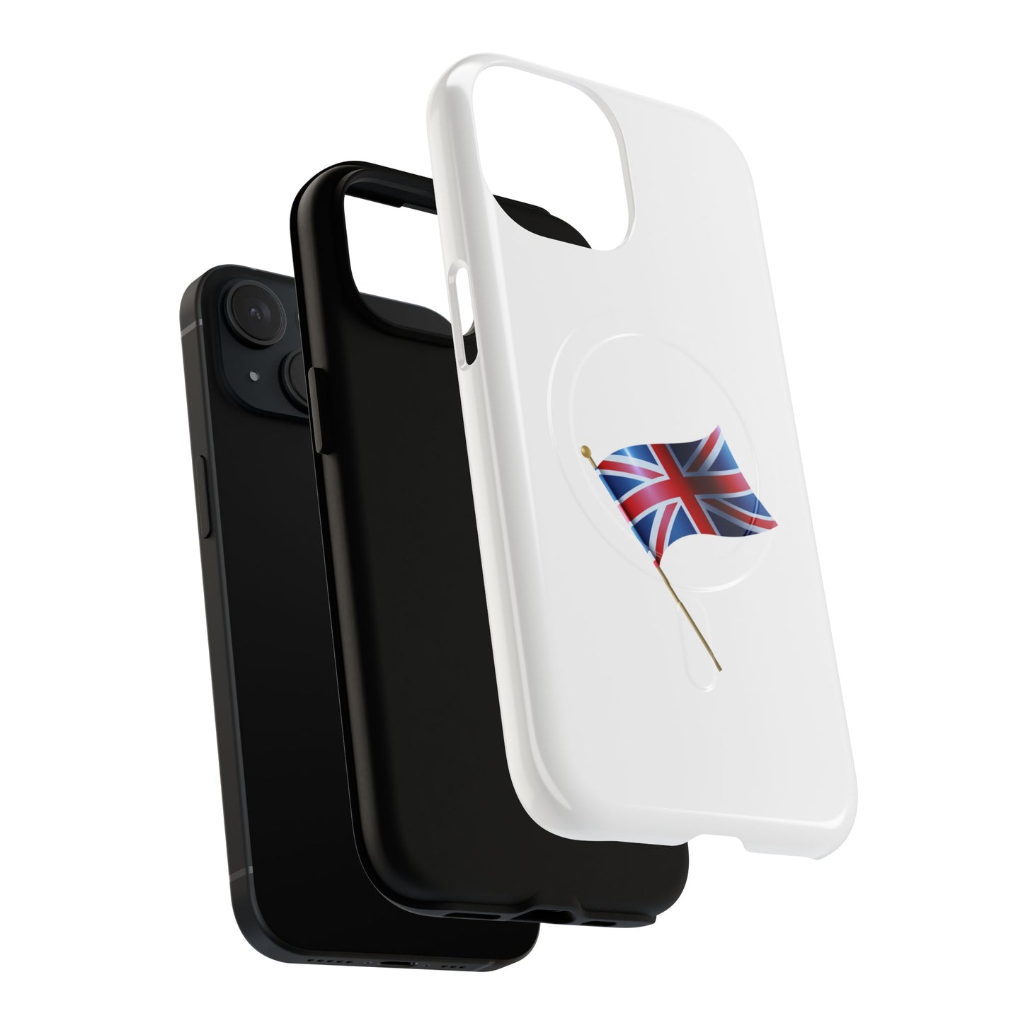 Union Jack Tough Magnetic Phone Case, Stylish Phone Cover, Unique Gift, Durable Phone Protector, British Flag Case, Travel Accessory