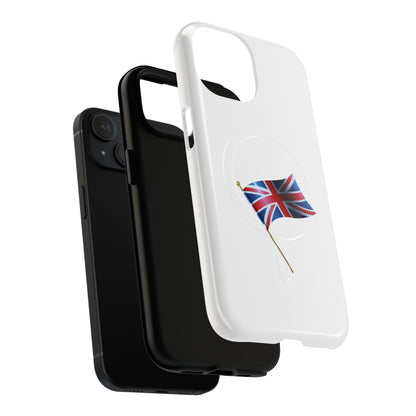 Union Jack Tough Magnetic Phone Case, Stylish Phone Cover, Unique Gift, Durable Phone Protector, British Flag Case, Travel Accessory