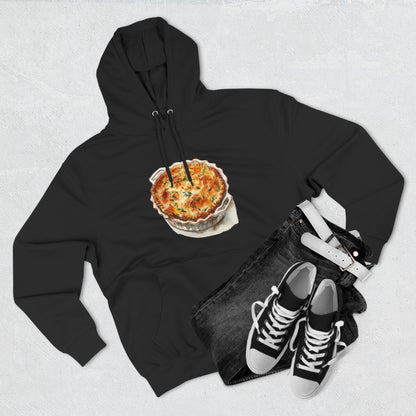 Three-Panel Fleece Hoodie - From Palaces to Plates - British Royal Cuisine