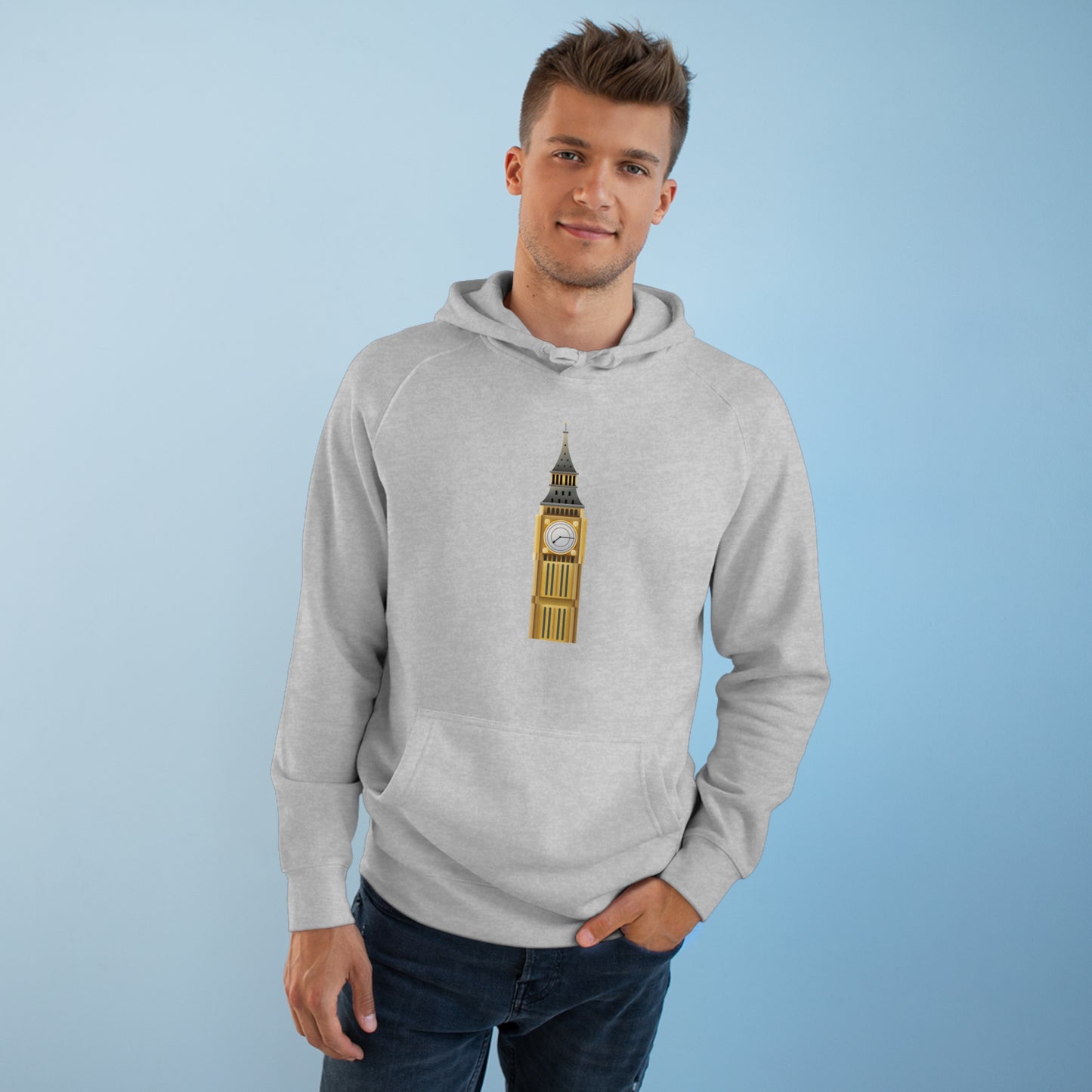 Unisex Hoodie - Big Ben -  London’s Timeless Tower