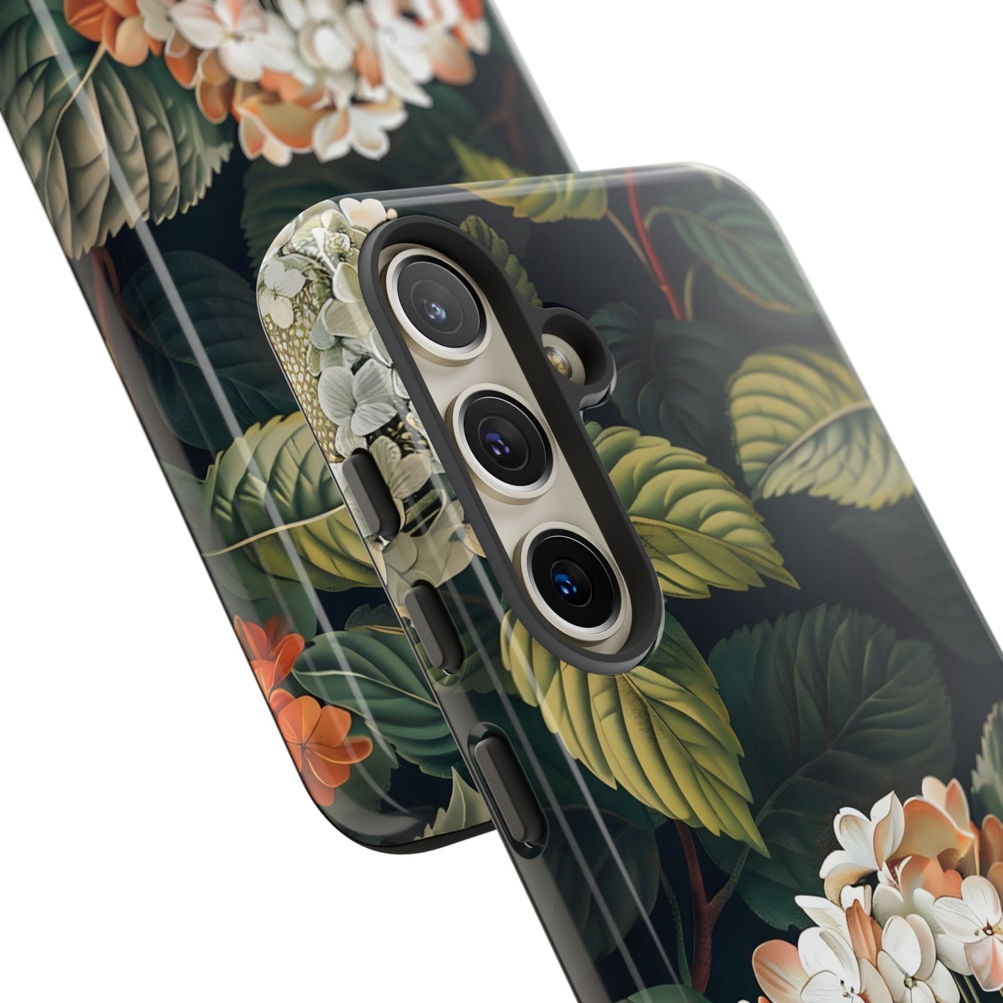 Floral Phone Case - Tough Cases, Nature Lover Gift, Floral Design, Botanical Phone Cover, Stylish Cellphone Accessory, Mother's Day Gift