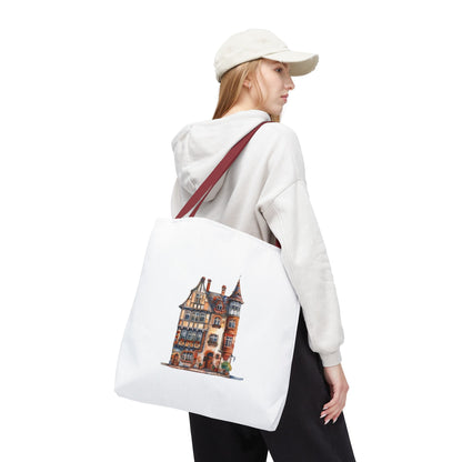 Charming Illustrated Tote Bag, Perfect for Shopping, Beach Days, Eco-Friendly, Gift for Gardeners, Art Lovers, Travel Essential