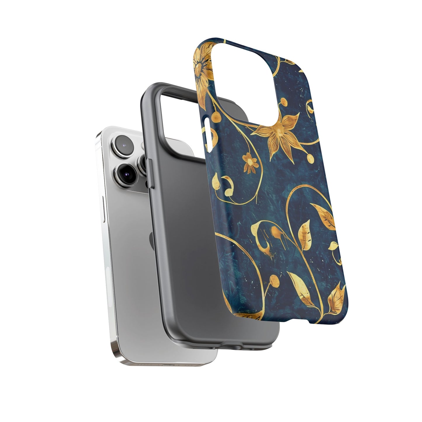 Elegant Floral Phone Case, Tough Cases for iPhone, Unique Style for Her, Gift for Birthdays, Anniversary Present, Nature Lovers