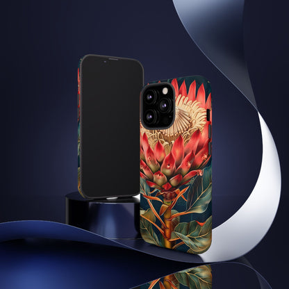 Tough Cases: Vibrant Floral Phone Case, Tough Phone Covers, Floral Art Cases, Nature Design Accessories, Gift for Nature Lovers