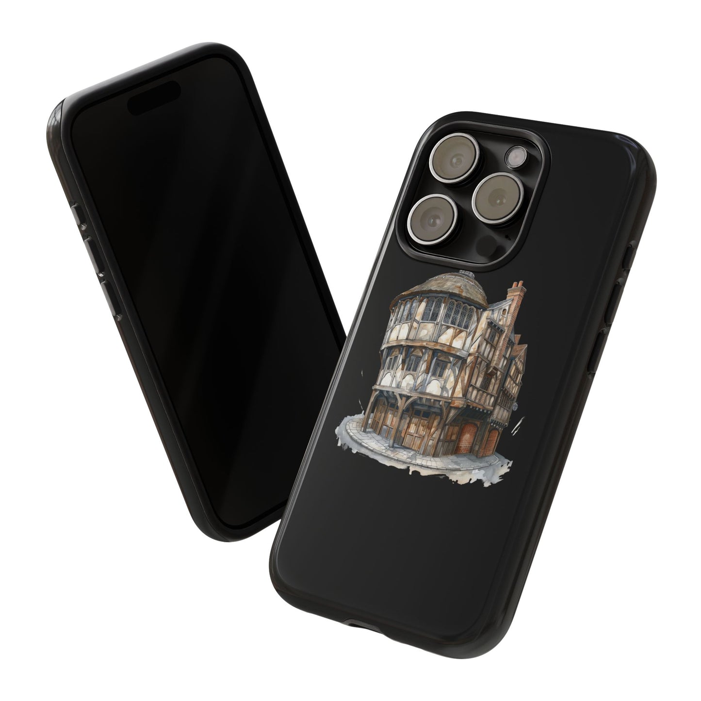 Stylish Phone Case featuring Unique Building Design, Art Lover Gift, Durable Phone Cover, Trendy Gadget Accessory, Unique Gift for Her