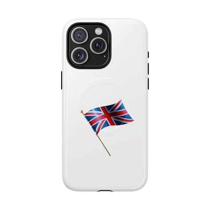 Union Jack Tough Magnetic Phone Case, Stylish Phone Cover, Unique Gift, Durable Phone Protector, British Flag Case, Travel Accessory
