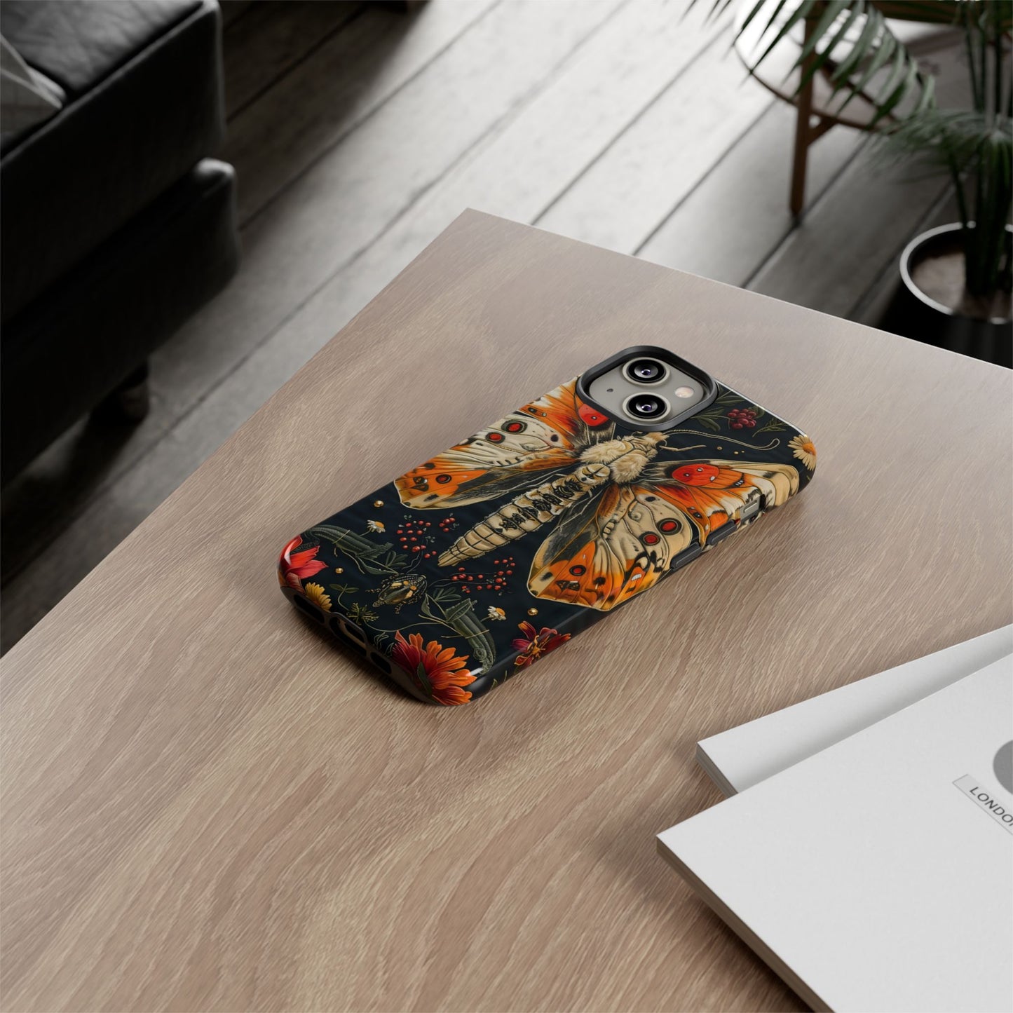 Artistic Butterfly Phone Case for Nature Lovers, Eco-friendly, Gift for Birthdays, Holidays, Unique Cell Phone Accessories