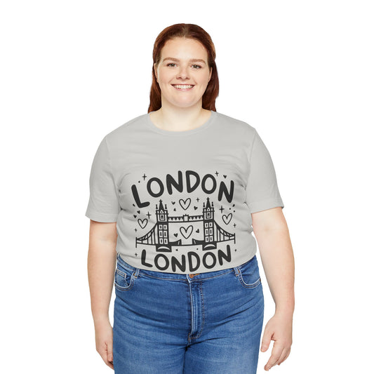 Unisex Jersey Short Sleeve Tee - Love London
