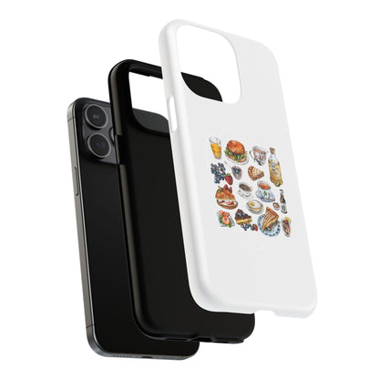Foodie-Themed Phone Case, Cute Accessories for Food Lovers, Great Gift for Chefs, Cooking Enthusiasts, and Foodies
