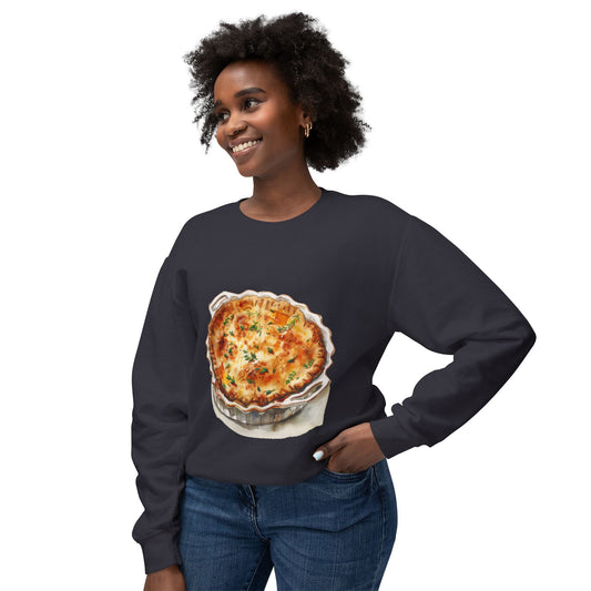 Unisex Lightweight Crewneck Sweatshirt - A Feast Fit for Royalty - British Royal Cuisine