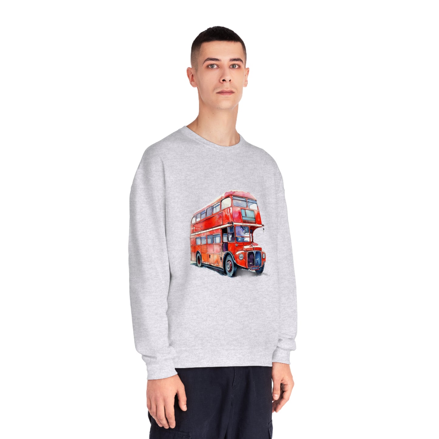 Unisex NuBlend® Crewneck Sweatshirt - British English Bus