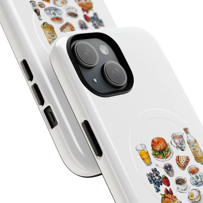 Foodie-Themed Phone Case, Cute Accessories for Food Lovers, Great Gift for Chefs, Cooking Enthusiasts, and Foodies