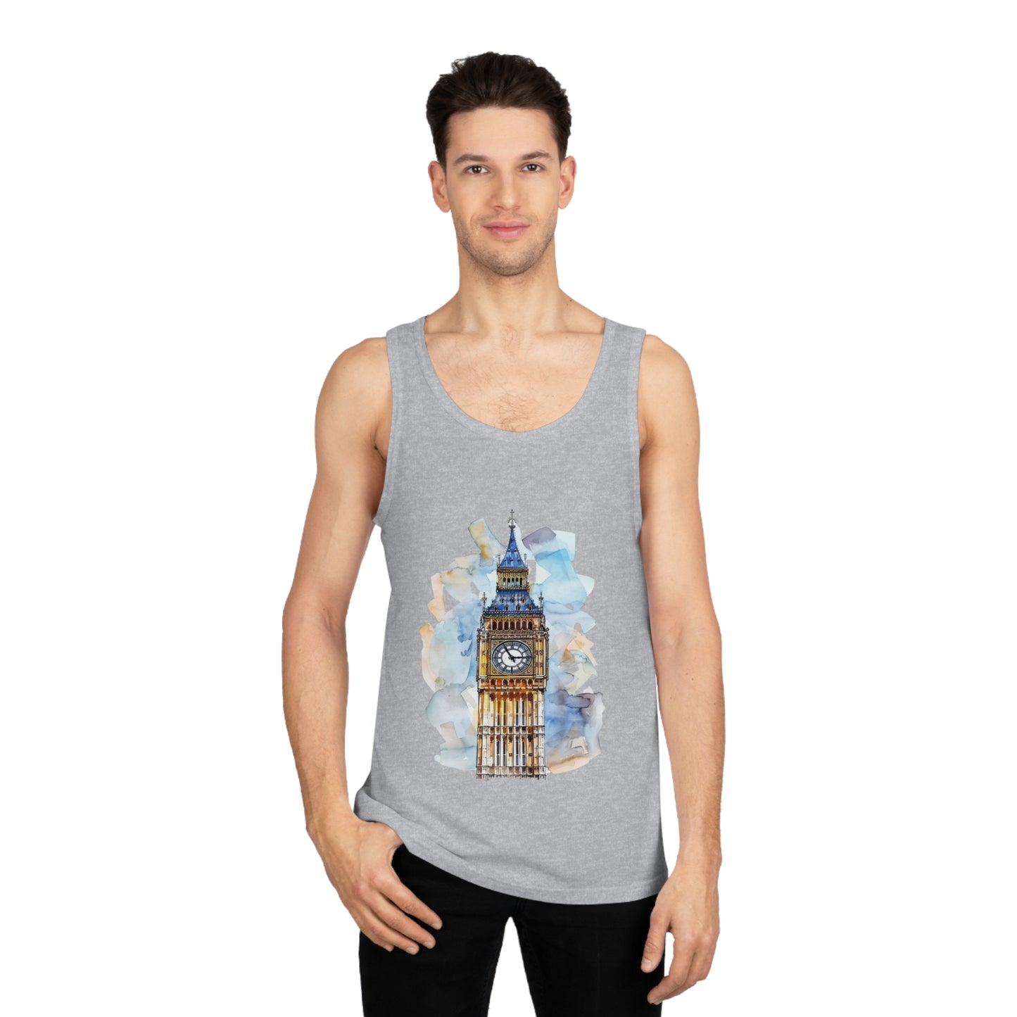 Unisex Softstyle™ Tank Top - Majestic Tower of London