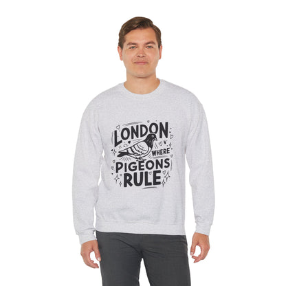 Unisex Heavy Blend™ Crewneck Sweatshirt - London where Pigeons Rule