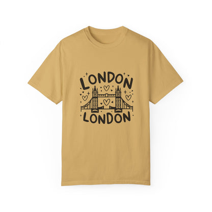 London Vibes Unisex Garment-Dyed T-shirt