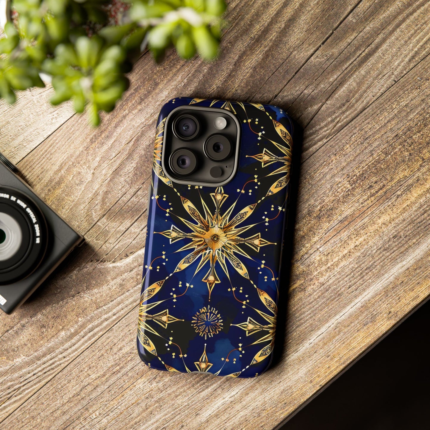 Tough Cases Phone Case with Celestial Design, Stylish Phone Cover, Unique Gift for Space Lovers, Durable Protection, Cosmic Art
