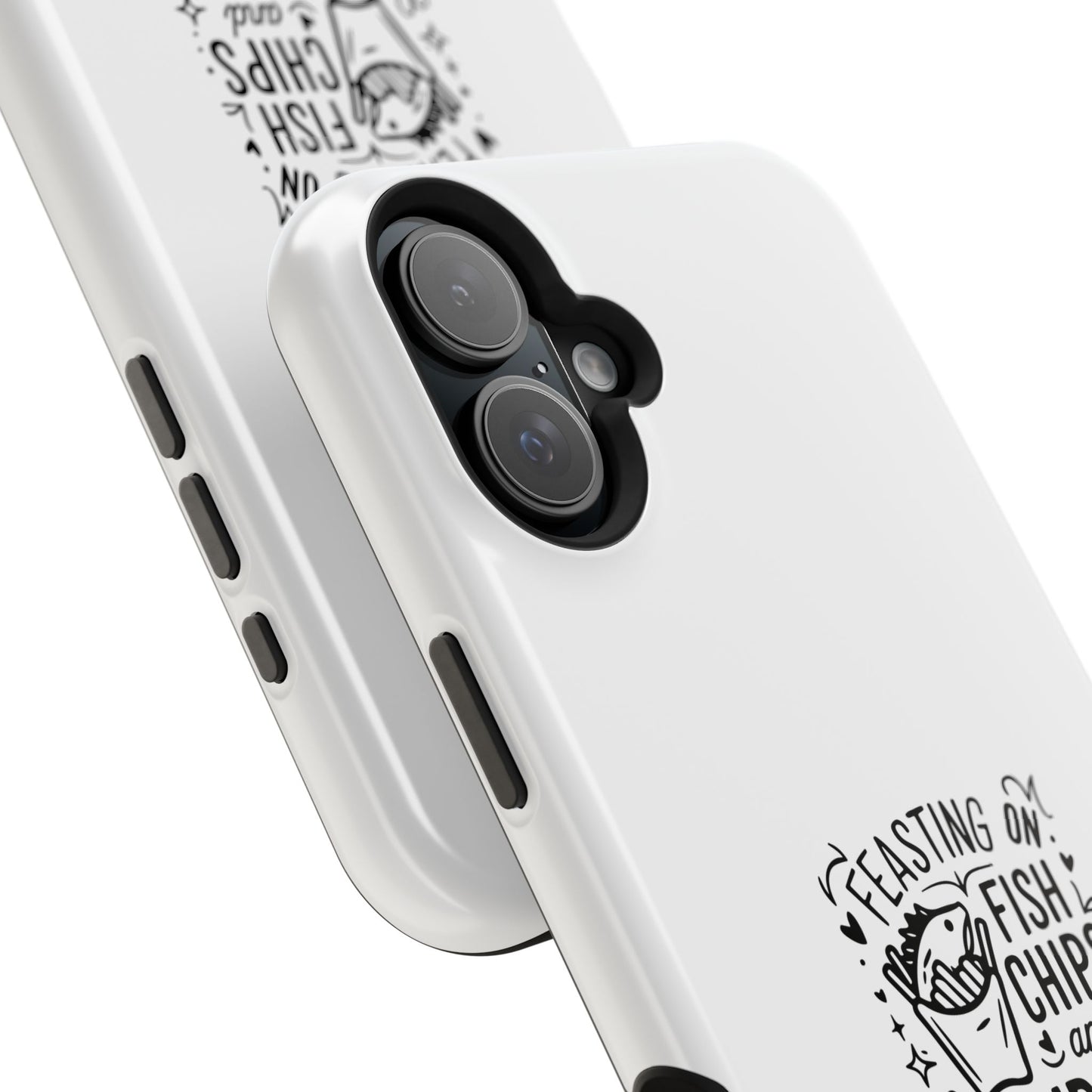 Feasting on Fish & Chips Phone Case, Cute London Inspired Magnetic Tough Case, Unique Gift for Food Lovers, Travel Accessory, British [...]