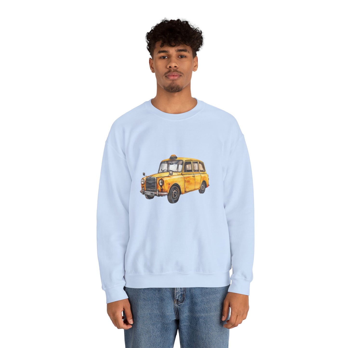 Unisex Heavy Blend™ Crewneck Sweatshirt Classy - British Vintage Car