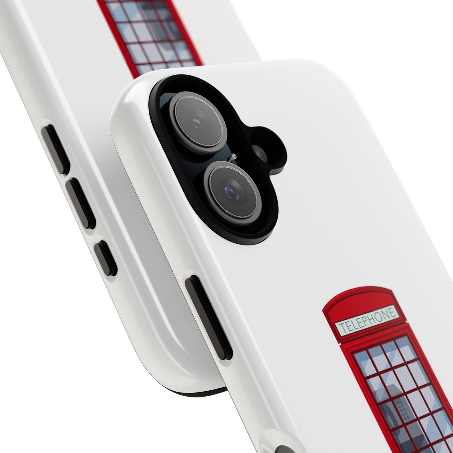 Red Telephone Booth Phone Case - Tough & Stylish Protection