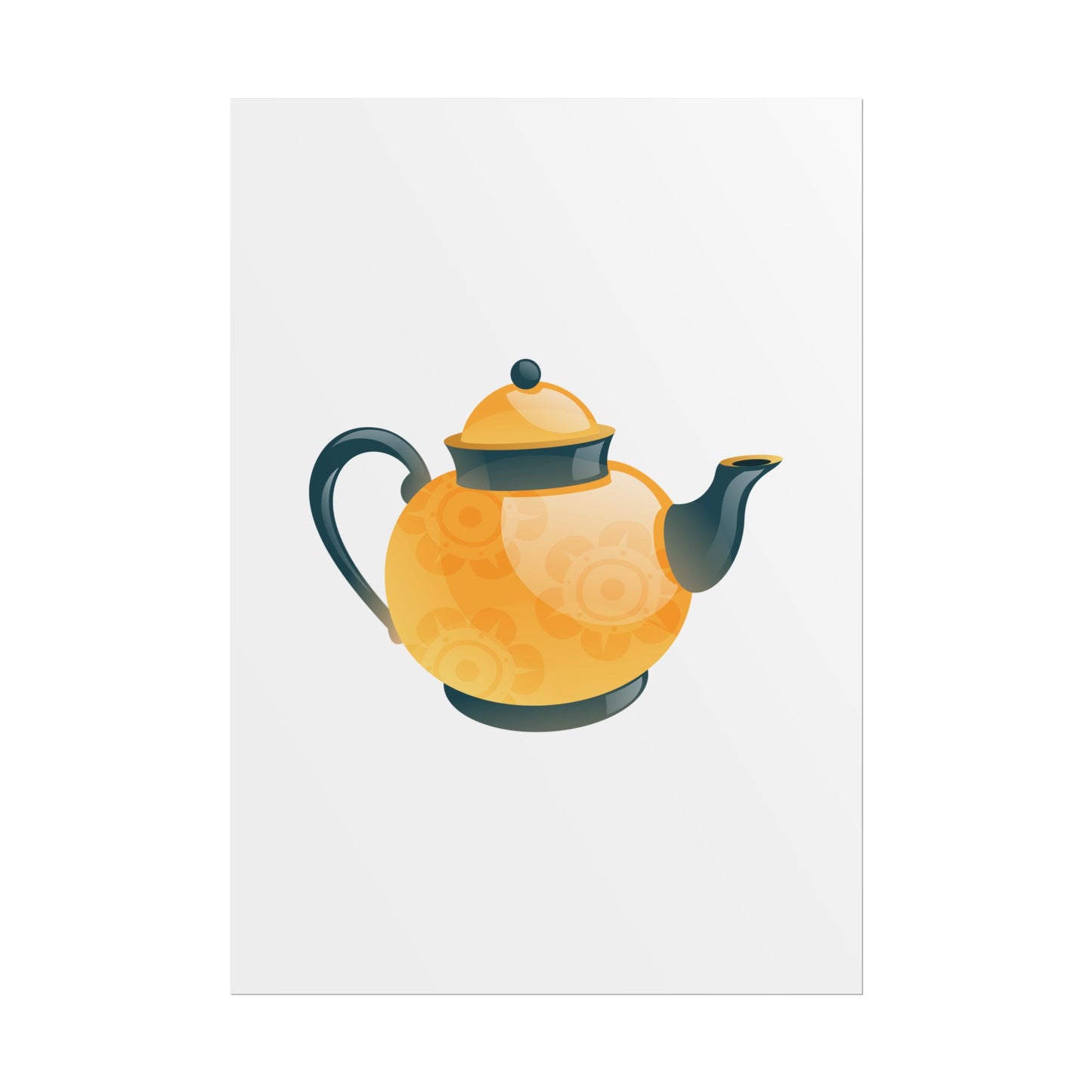 Vintage Tea Pot Rolled Posters