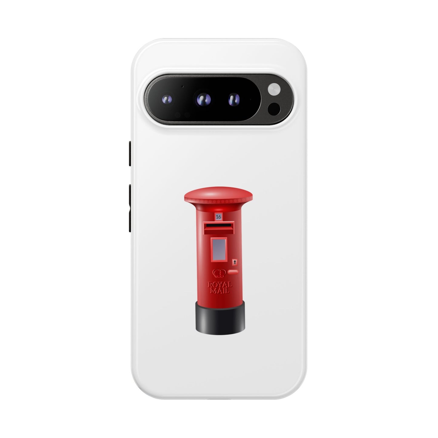 Red Post Box Phone Case - Tough and Stylish Design
