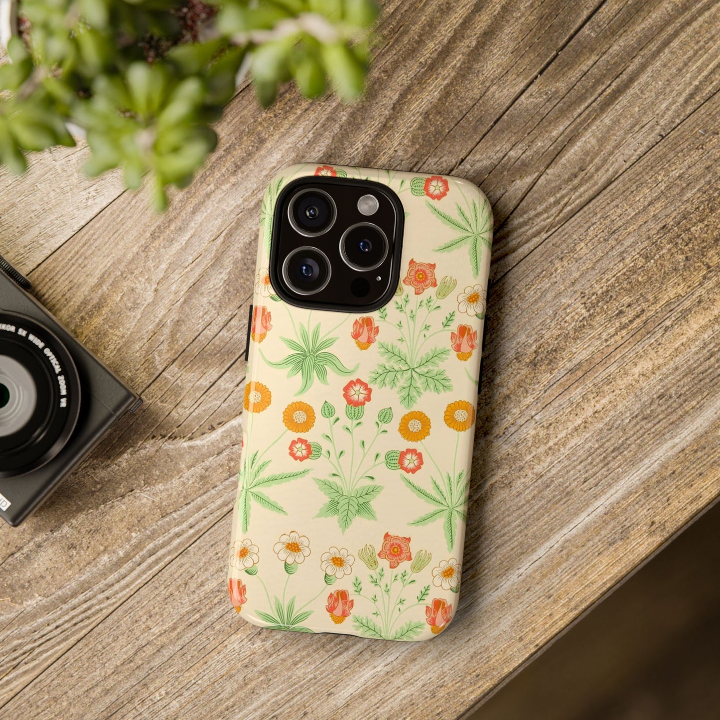 Floral Tough Cases | Stylish Phone Cover, Durable Protective Case, Gift for Her, Spring Accessories, Nature Lover