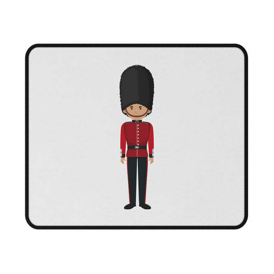 Gaming Mouse Pad with British Soldier Design, Perfect for Gamers, Home Office, Desk Accessories, Gifts for Him, Fun Office Decor