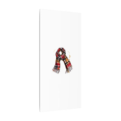Autumn Scarf Canvas Art Print | Cozy Home Décor, Gift for Fall Lovers, Seasonal Wall Art, Unique Interior Design
