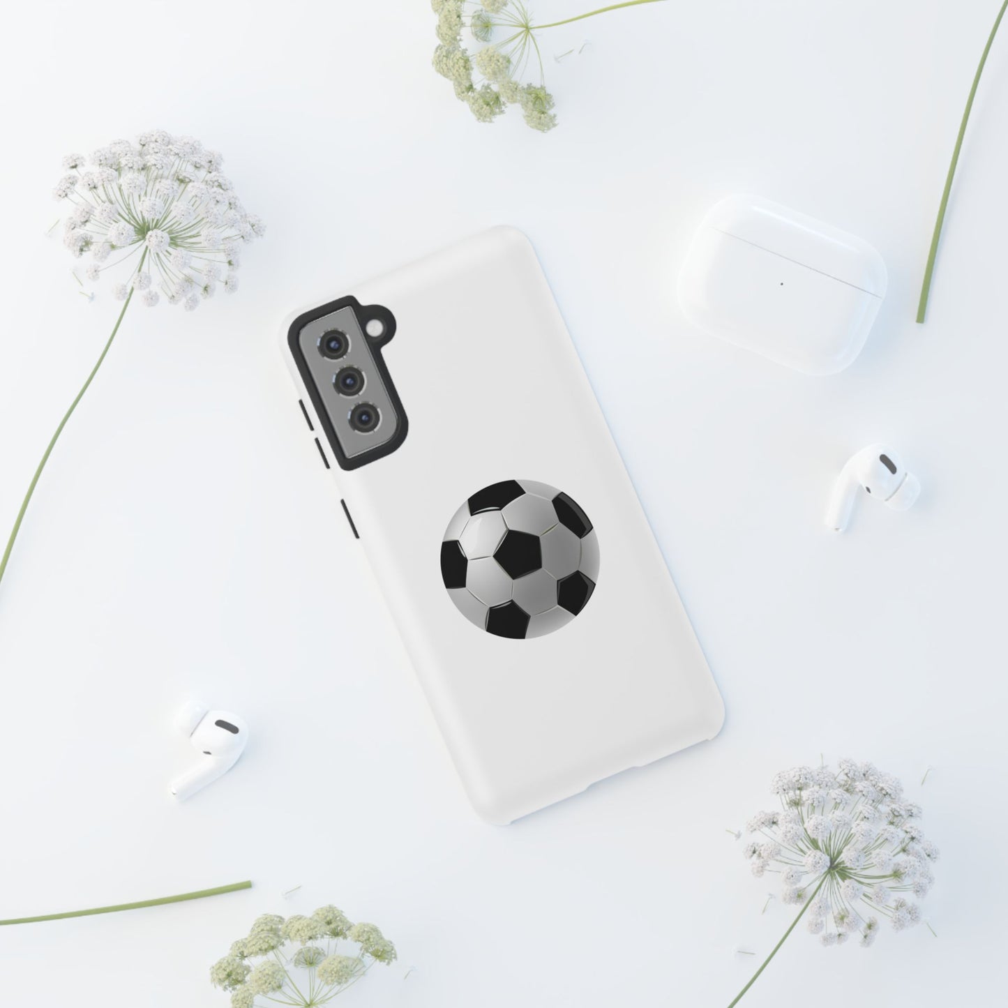 Soccer Ball Phone Case - Tough and Stylish for Sports Lovers