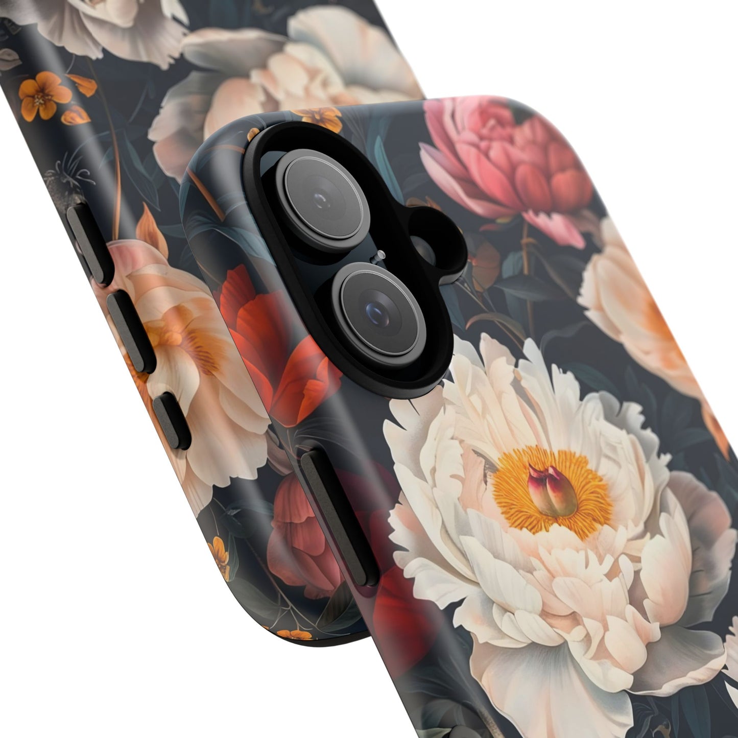 Floral Phone Case, Tough Phone Cover, Flower Design, Unique Gift for Her, Trendy Accessory, Spring Decor
