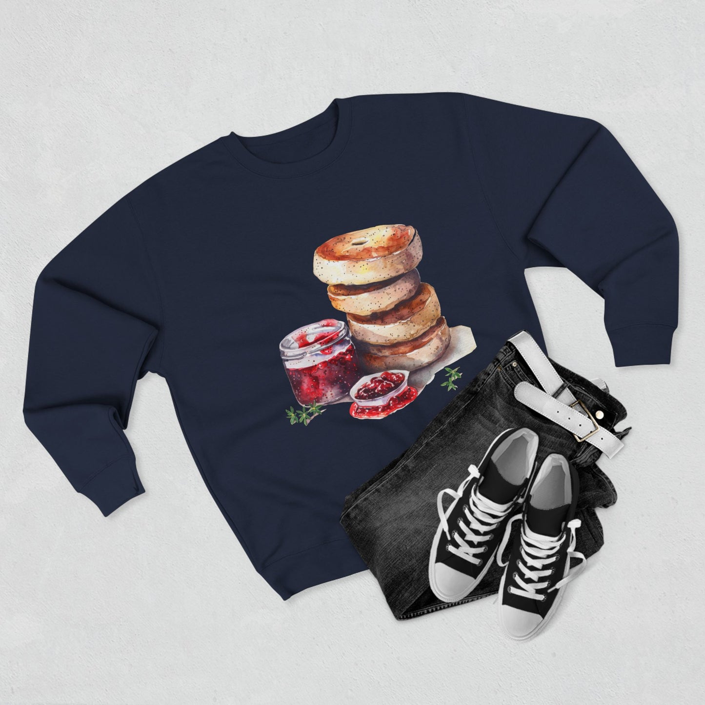 Unisex Crewneck Sweatshirt - British Royal Breakfast