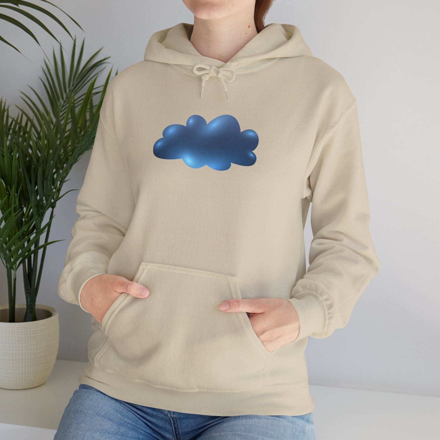 Unisex Heavy Blend™ Hooded Sweatshirt - Serene Cloudscape