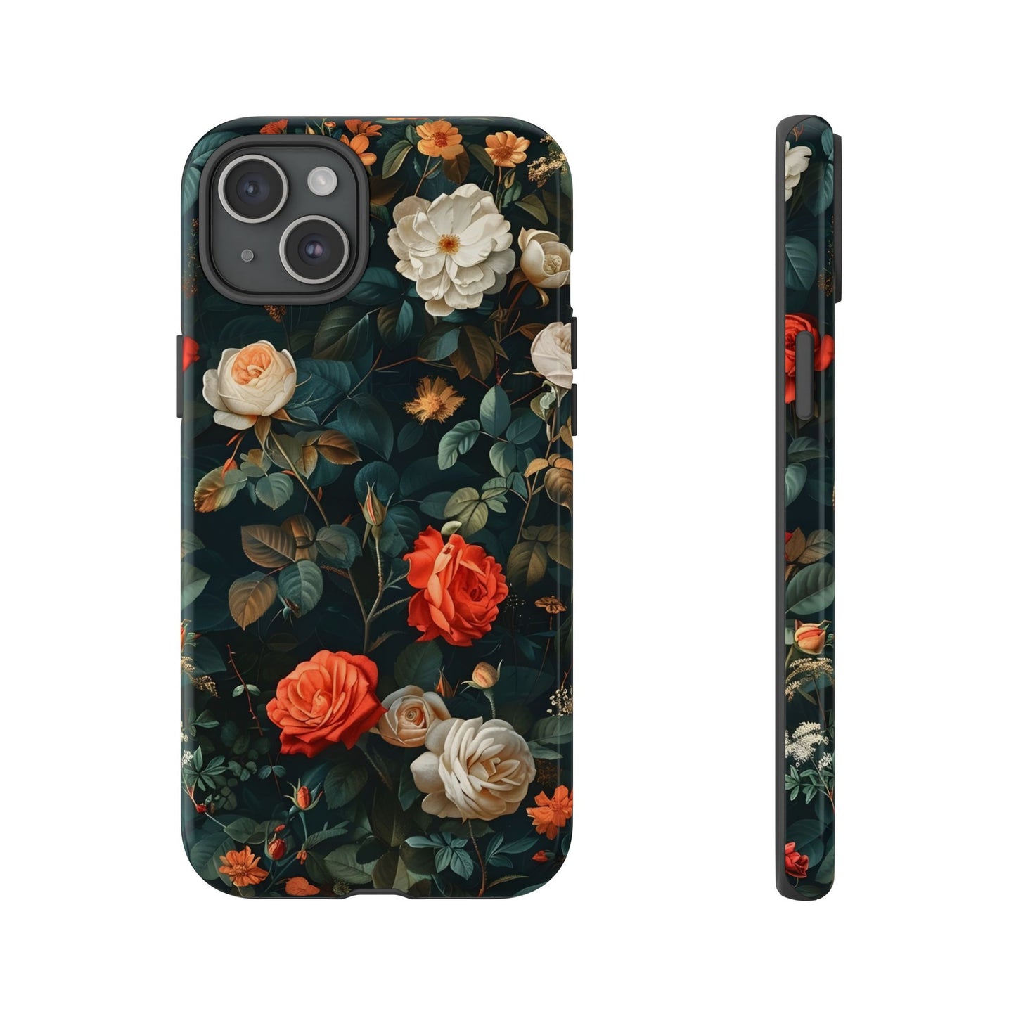Floral Phone Case | Tough Cases with Elegant Design | Gift for Her, Mother's Day, Birthdays, Personalized, Trendy Tech Accessories
