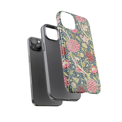 Floral Phone Case, Tough Cases, Durable Phone Cover, Stylish Phone Protector, Gift Idea for Nature Lovers, Floral Pattern Tech Accessories